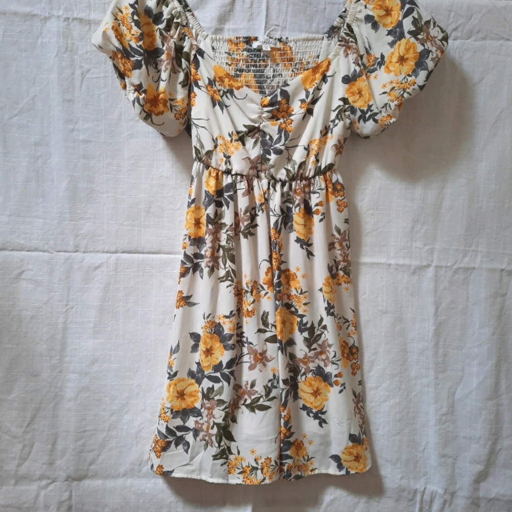 Bailey Blue floral spring dress